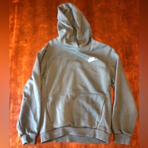 Nike green hoodie with Logo